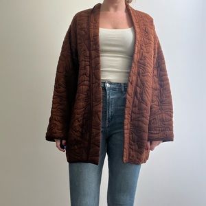 Anthropologie Quilted Jacket - Size Small